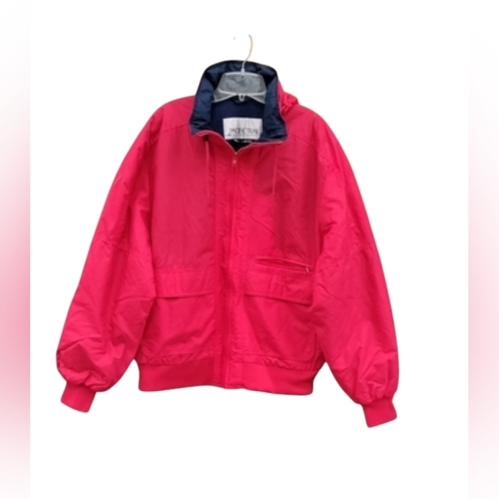 Men's Red Windbreaker Jacket